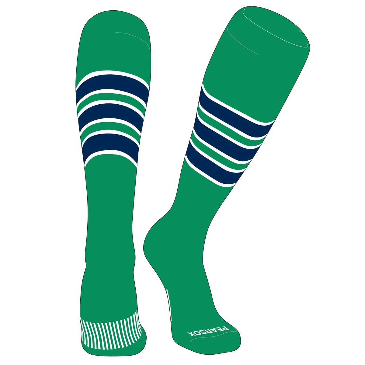 Chaussettes MK Extreme Over The Knee - Sport, Vert Néon Chaussettes MK Extreme Over The Knee - Sport, Vert Néon