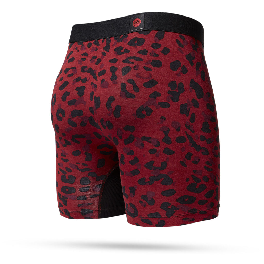 Close-up of Stance Swankidays Boxer Brief highlighting the Feather-Seam construction and side-entry fly for easy access.