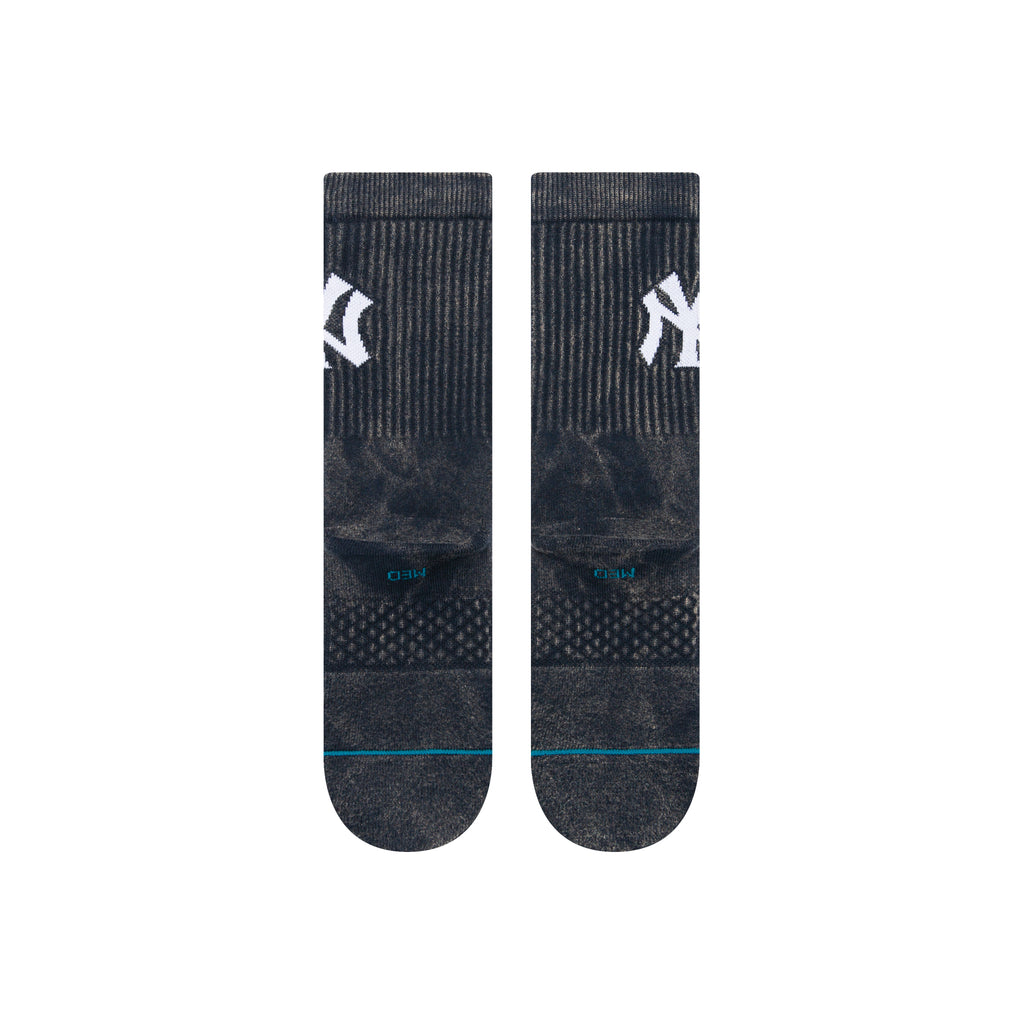 New York Yankees Stance MLB Fade Crew Socks showcasing stylish design and comfortable fit, perfect for fans.