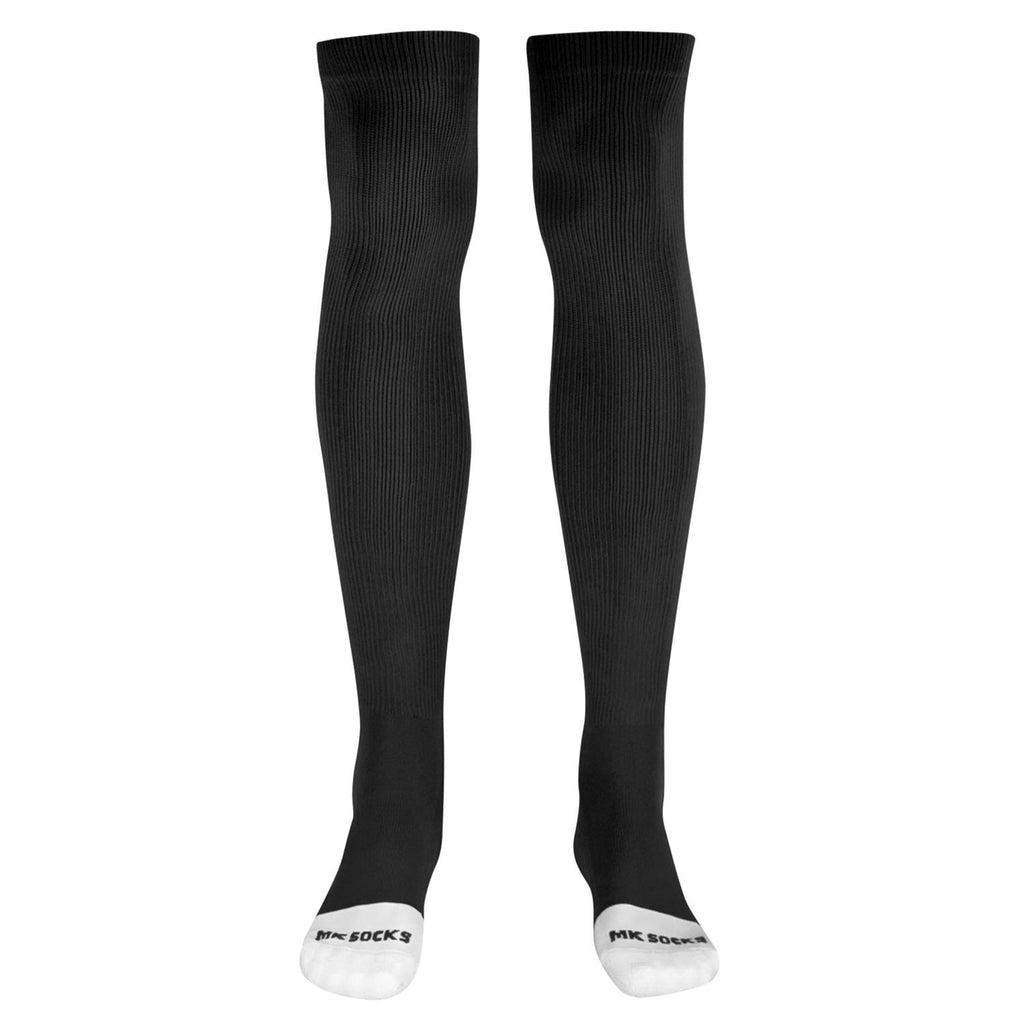 Over-the-knee tube socks by MK Socks perfect for baseball and football.