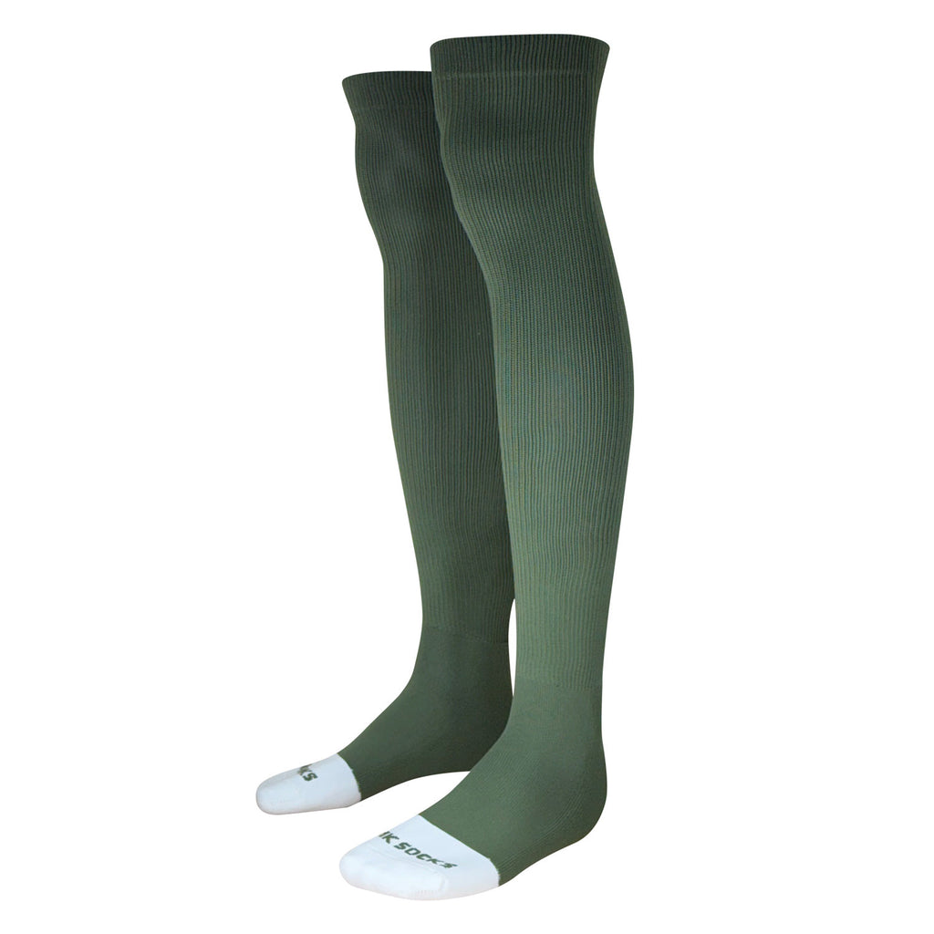Over-the-knee tube socks by MK Socks perfect for baseball and football.