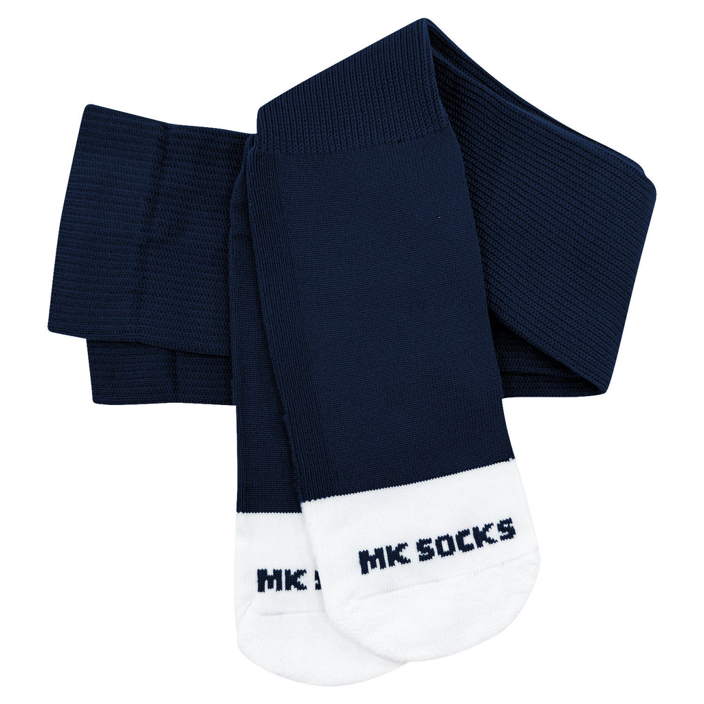 Over-the-knee tube socks by MK Socks perfect for baseball and football.