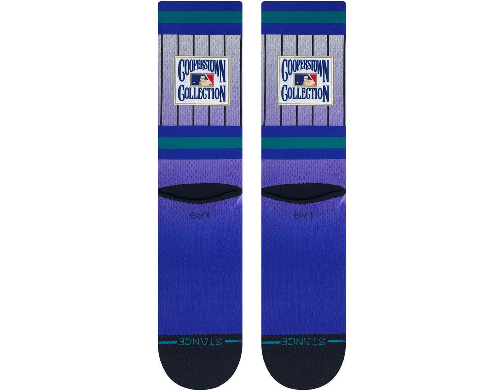 Stance Arizona Diamondbacks 2023 Cooperstown Crew Sock showcasing stylish team design and comfort features, ideal for every fan.