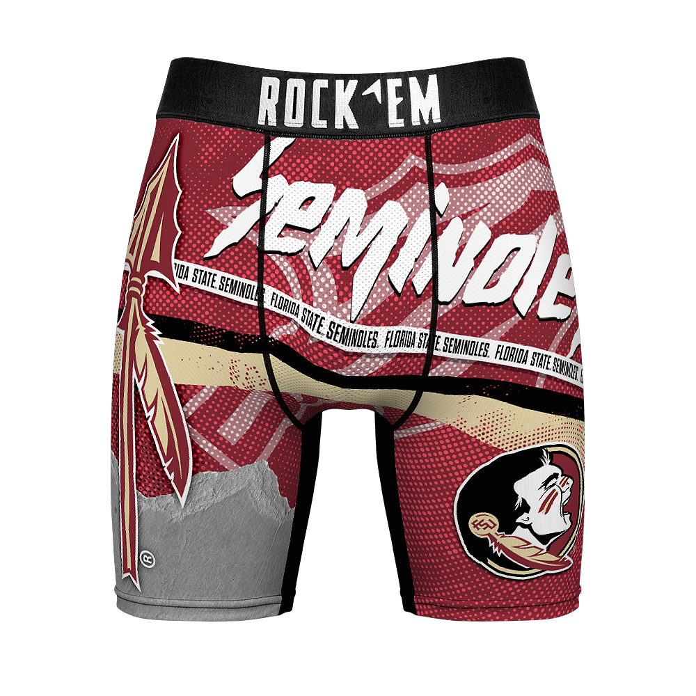 florida state gear FSU Seminoles Men's Boxer Briefs X-Large