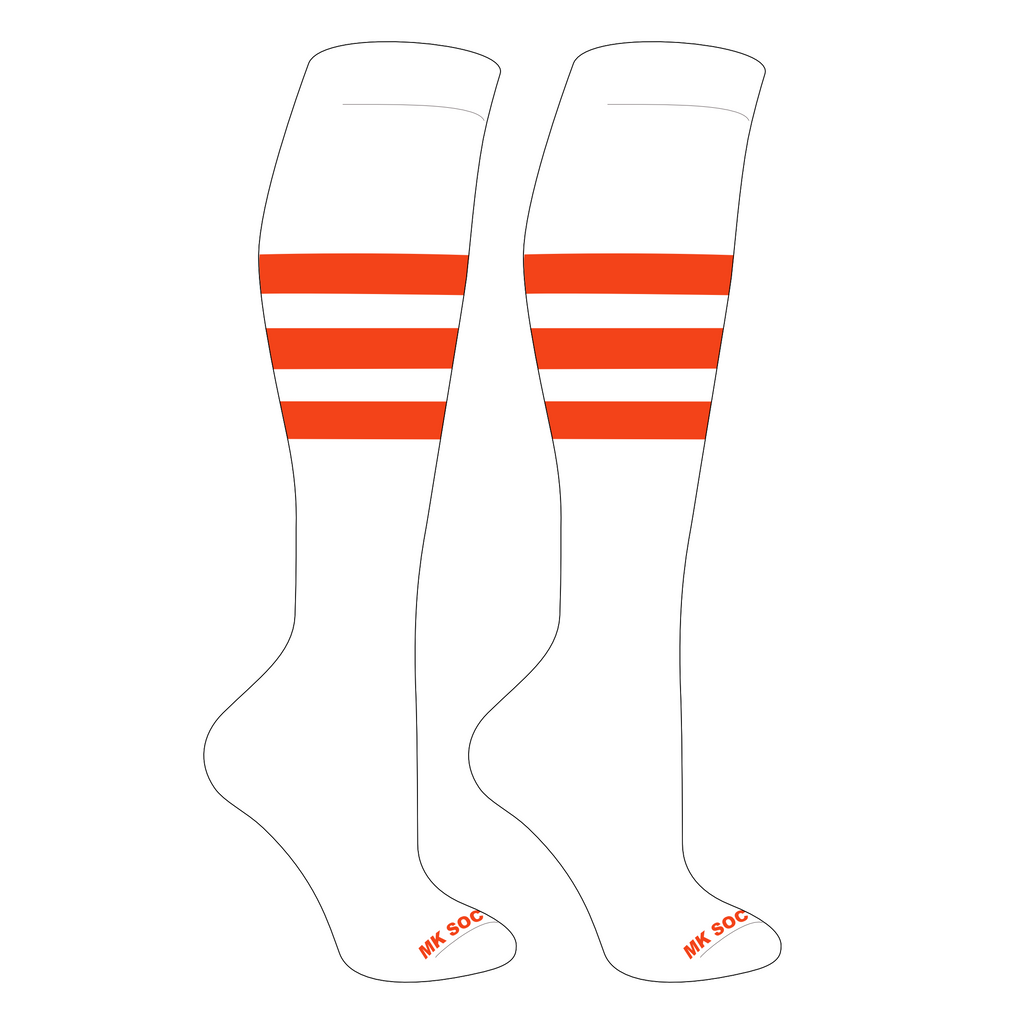 MK Socks Striped OTC Baseball, Softball, Football Socks - Competitor OTC Baseball, Football Socks for optimal performance and comfort.