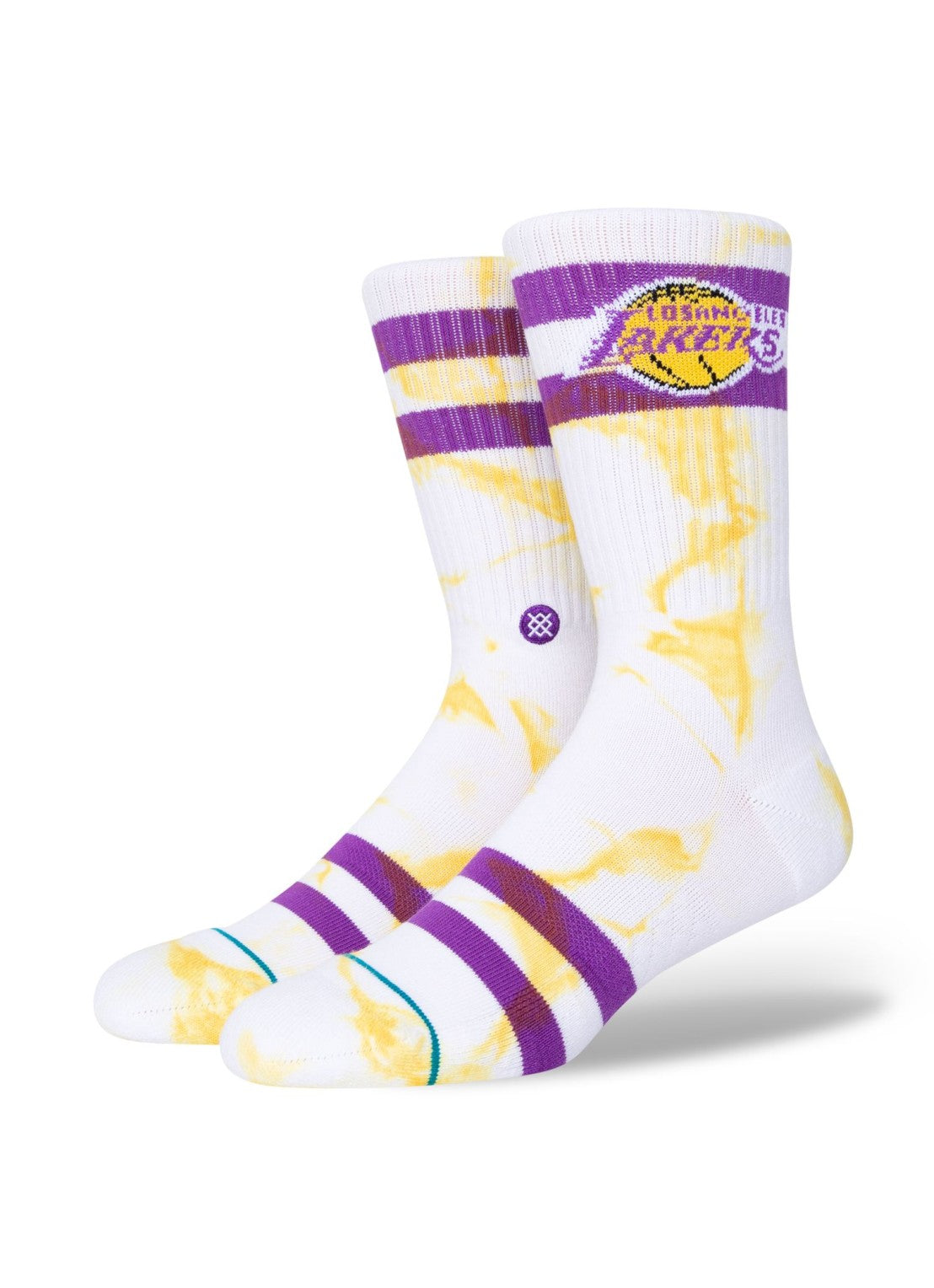Lakers nba socks 2025