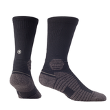 Rock Em Elite Hex Performance Basics Black Crew Socks (L/XL)