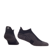 Rock Em Elite Hex Performance Basics Black Low Cut No Show Socks (L/XL)