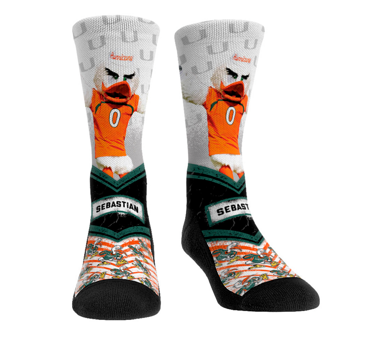 Miami Hurricanes Rock 'Em Socks – Mk Socks