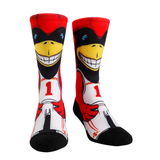 Rock Em Elite Iowa State Cyclones HyperOptic Mascot NCAA Crew Socks (L/XL)