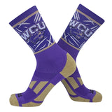 TCK Western Carolina Catamounts Claws NCAA Licensed Crew Socks (8-13)
