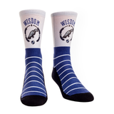 Wizard Stripes Blue Ravenclaw Crew Socks