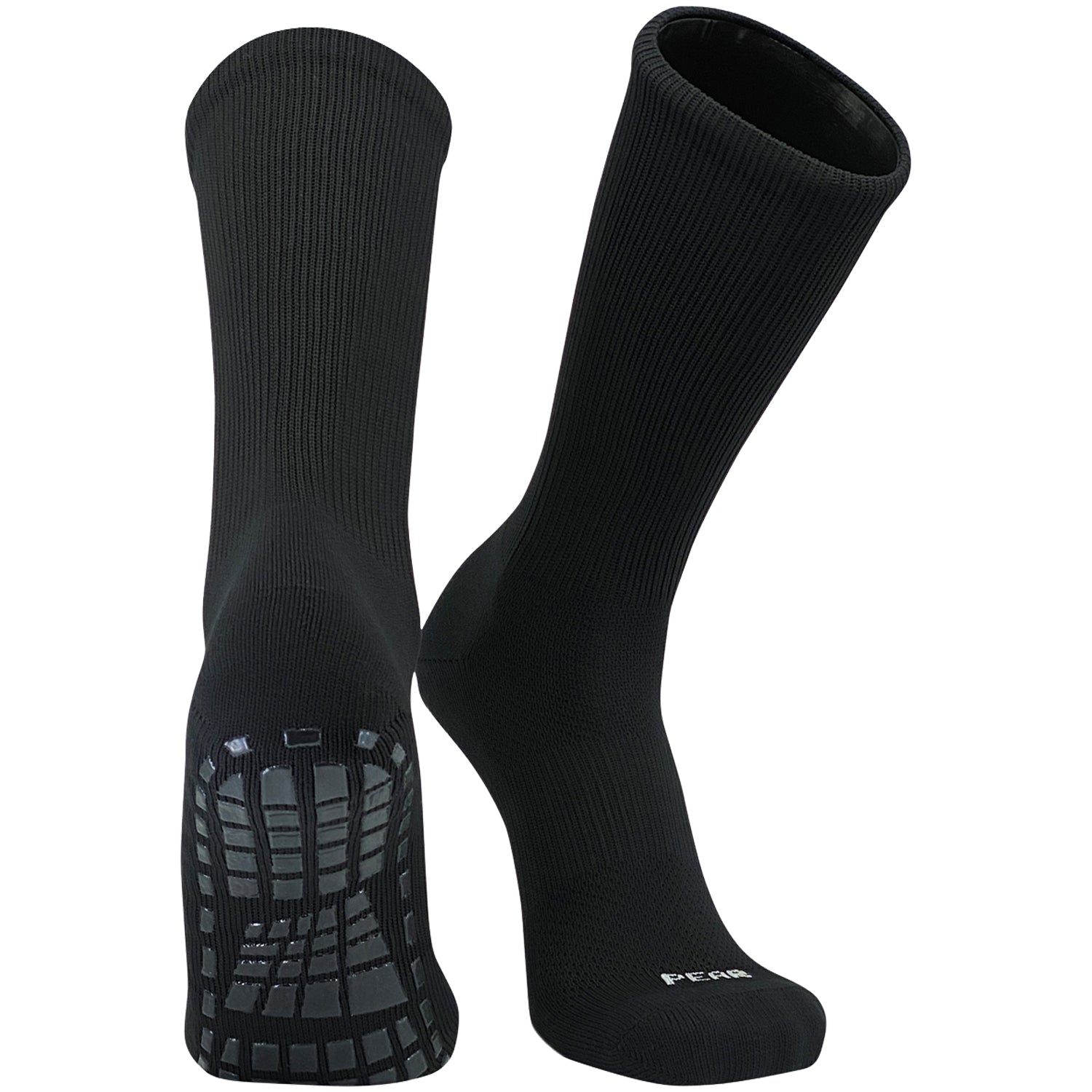 Nike Grip Power Crew Socks-White-Black Lacrosse Socks