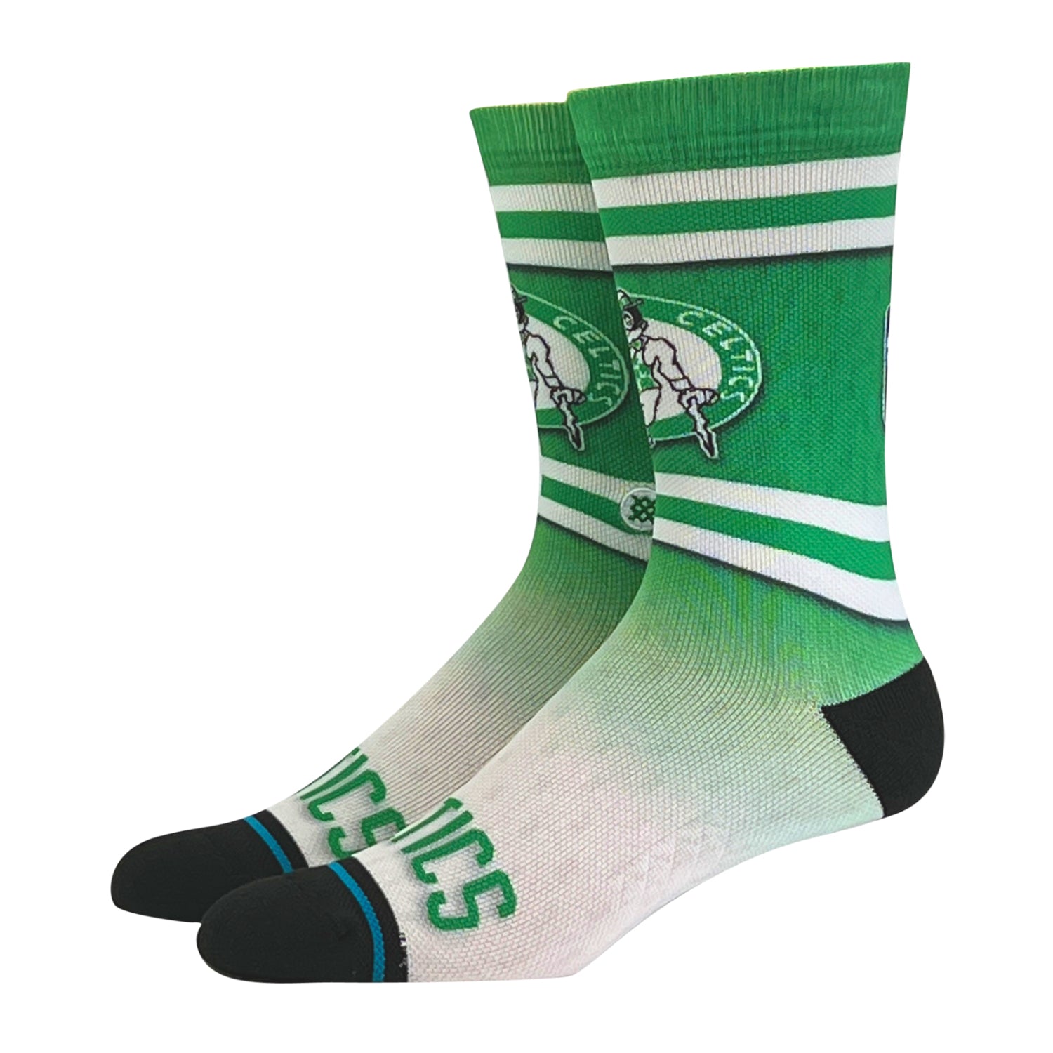 Stance NBA Fader Crew Socks Boston Celtics – Mk Socks