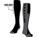 Custom USA Flag Knee High