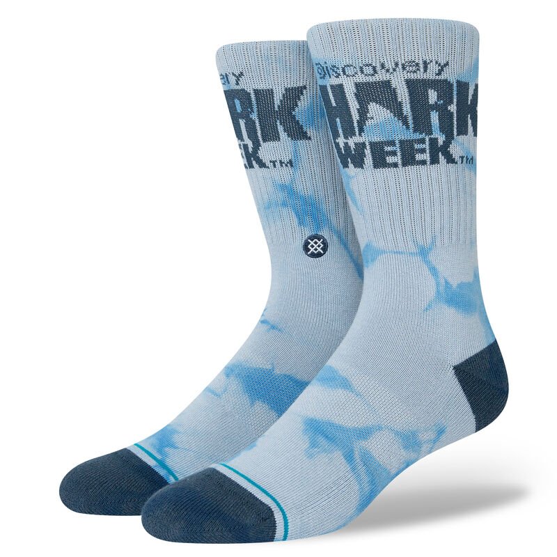 Shark Week Pearly Whites Cotton Crew Socks