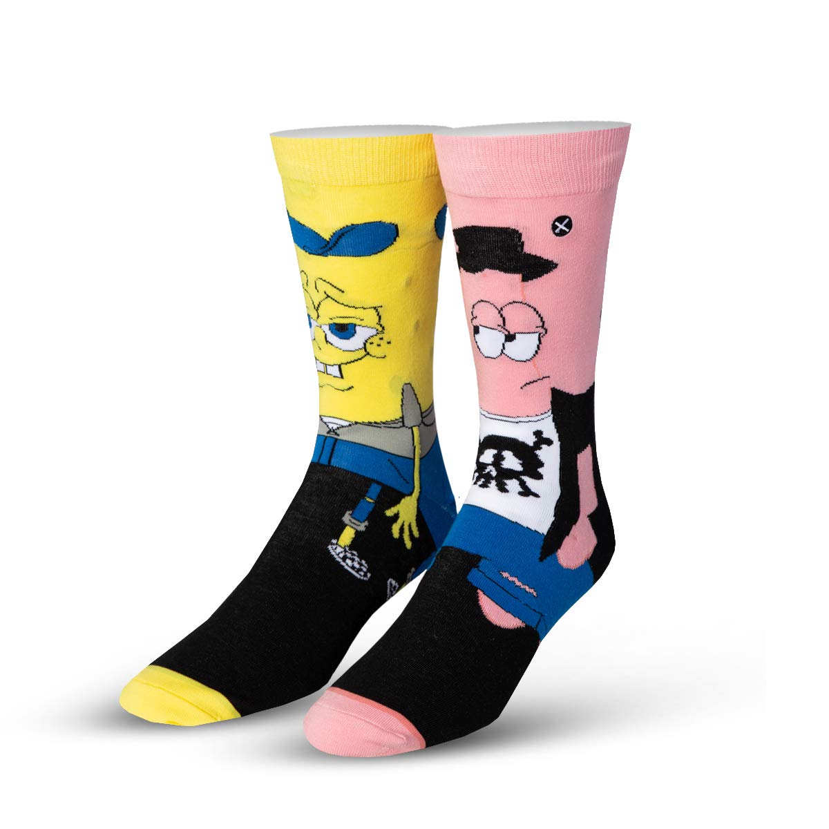Odd Sox, Unisex, Nickelodeon, SpongeBob SquarePants Socks, Cartoon Novelty Socks