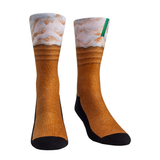 Rock Em Elite Pumpkin Frappe Dress Casual Designer Crew Socks