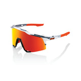 100% SPEEDCRAFT Sport Performance Sunglasses, Soft Tact Grey Camo, Red