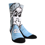 Rock Em Elite UNC North Carolina Tar Heels Rameses NCAA Licensed Crew Socks